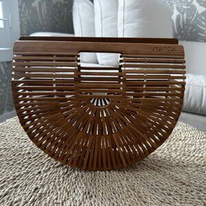 Bamboo Handheld Purse/Clutch